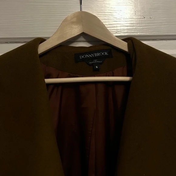 Vintage Wool Chesnut Coat - Picture 5 of 8